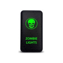 CH4X4 Toyota Push Switch Zombie Lights Symbole - LED verte